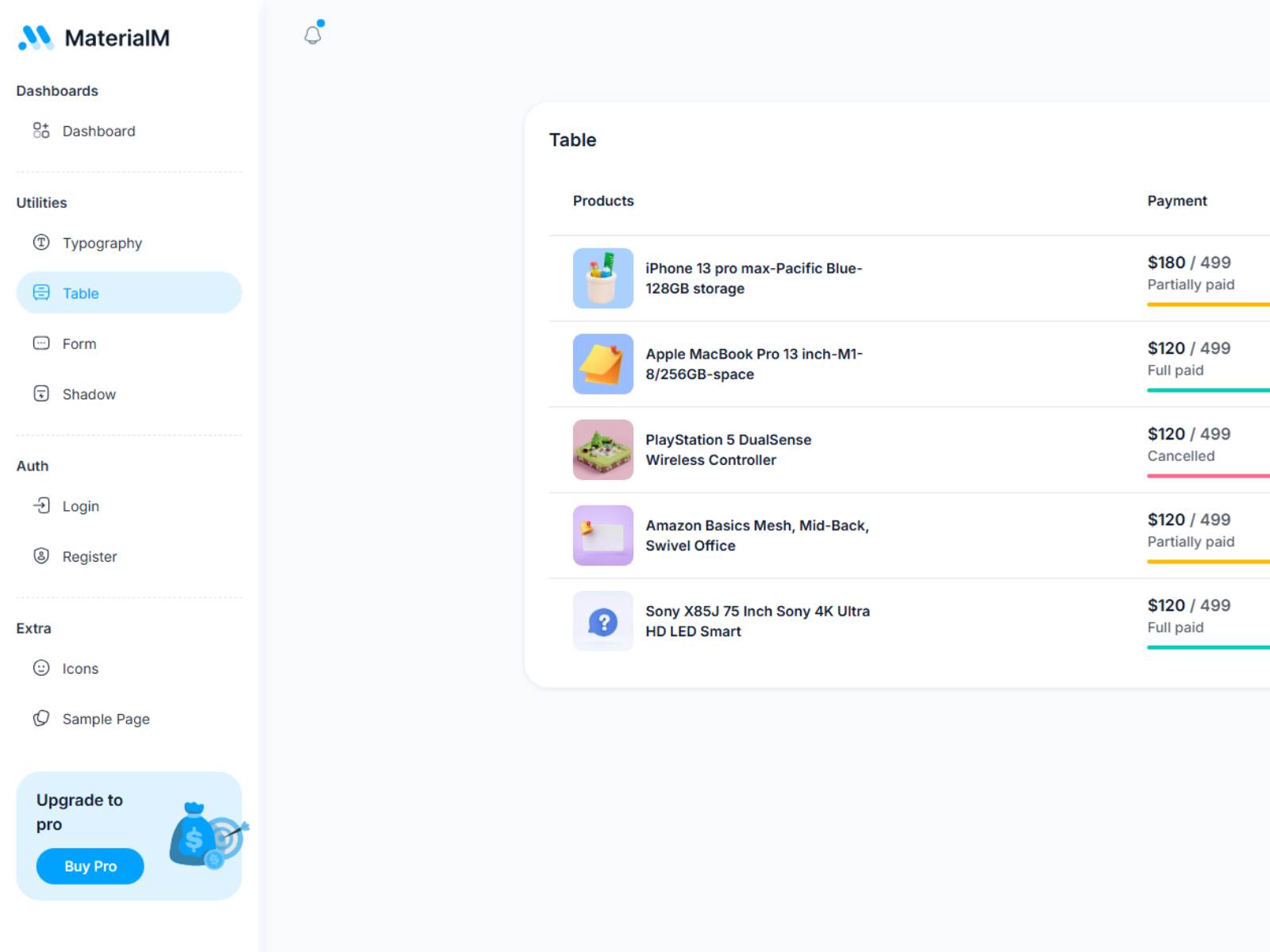Product preview
